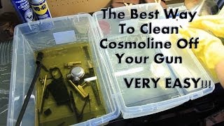 Best Way To Remove Cosmoline And The Easiest way To Clean Cosmoline HD 1080p [upl. by Miun677]