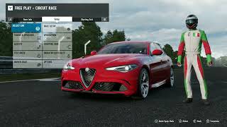 FM7 2017 Alfa Romeo Giulia Quardrifoglio NORDSCHLEIFE Best Lap Time 816888 [upl. by Anitnegra]