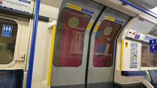 London Underground Piccadilly Line Journey Knightsbridge to Barons Court 28 October 2020 [upl. by Annaer]