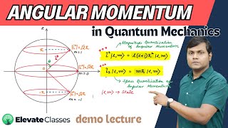 Lecture on Angular Momentum in QM [upl. by Irovi]