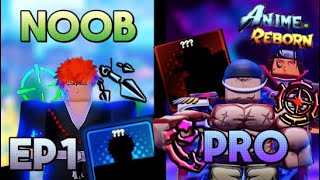 DUO NOOB TO PRO Anime Reborn   Episode 1 [upl. by Eetsim]