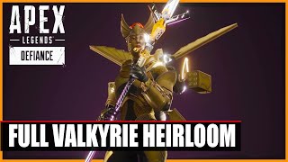 Apex Legends  Full Valkyrie Heirloom LEAKED [upl. by Yentiw]