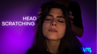 ASMR Ti faccio rilassare rilassandomi 😍 Grattini Hair Brushing Head Scratching amp Massage [upl. by Aedni]