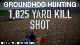 1025 YARD GROUNDHOG KILL [upl. by Ogren541]