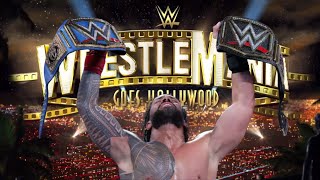 WRESTLEMANIA 39 ROMAN EXIT THEME EXTENDED 30 MINUTES [upl. by Faustena]