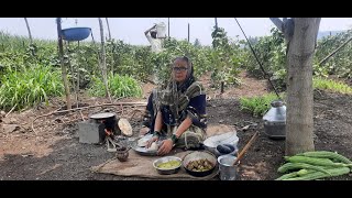 राणातलं आमचं दुपारचं जेवण  Village Lunch  Tatyacha Mala [upl. by Corb]