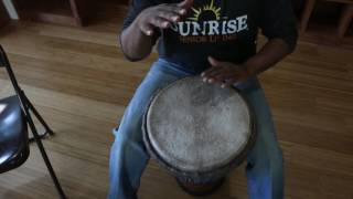 Djembe WarmUp [upl. by Lenard844]