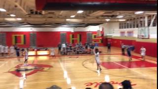 Matt Montello Hits Buzzer Beater From Beyond Half Court To Give The Mount Olive Freshman Boys Team T [upl. by Darda539]