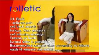 Rolletic  massage machine for cellulite and bodyforming  wwwrolleticcz [upl. by Sneve]