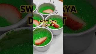 SWEET PANDAN KAYA  PANDAN COCONUT MILK  DESSERT resepinya 👇 [upl. by Mehsah3]