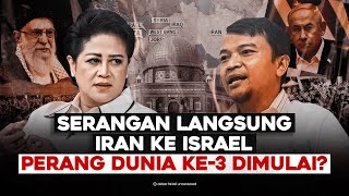 SERANGAN LANGSUNG IRAN KE ISRAEL PERANG DUNIA KE3 DIMULAI [upl. by Cavan]