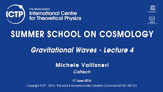 Michele Vallisneri Gravitational Waves  Lecture 4 [upl. by Assital781]