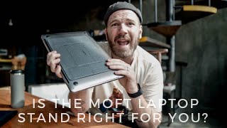 Moft Laptop Stand Review  Better Posture [upl. by Rhetta]