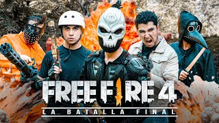 FREE FIRE 4 LA BATALLA FINAL  FREE FIRE EN LA VIDA REAL 4 LA PELÍCULA [upl. by Namyw]