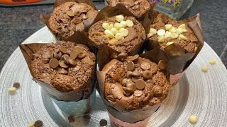 cap kik chocolatكابكيكشكولاته سهل وسريع توووحفه لذيذ🧁😋 [upl. by Aurea]