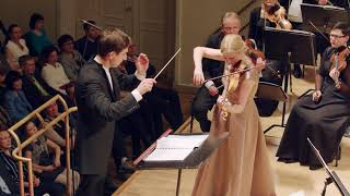 Elgar Violin Concerto excerpt conductor Mihhail Gerts soloist Triin Ruubel [upl. by Concepcion]