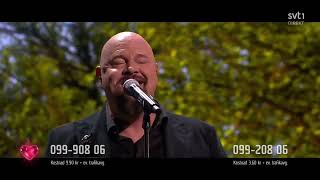 Anders Bagge final Melodifestivalen 2022 [upl. by Ayerhs512]