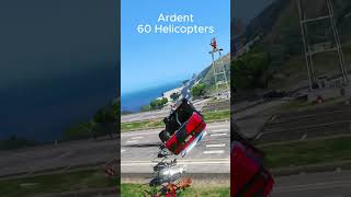 Ardent vs 60 Helicopters gta5 shorts [upl. by Lubin]