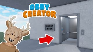 Obby Creator Tutorial 9  How to build a working elevator Level Hard [upl. by Armington]