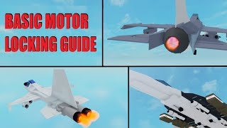 Basic Motor Locking Tricks Plane Crazy [upl. by Leagiba291]