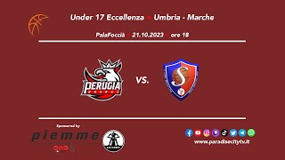 HIGHLIGHTS UNDER 17 ECC UMBRIAMARCHE 20232024  PERUGIA BASKET vs SP BK CLUB PORTO SANTELPIDIO [upl. by Nevaeh]