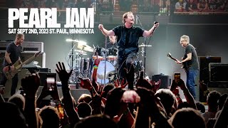 Pearl Jam  Live September 2nd 2023 St Paul MN [upl. by Alletsyrc]