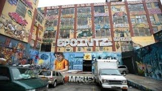 La catedral del grafiti de Nueva York que espera ser demolida [upl. by Yneffit]