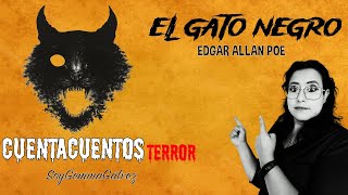 Cuento de terror el gato negro  libro de Edgar Allan Poe [upl. by Gow490]