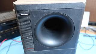 Discovering a Bose Acoustimass 5 Series II Subwoofer [upl. by Lewison]