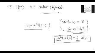 Class 3 More Polynomial Problems  ISICMI 2025 [upl. by Calendre]