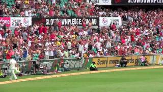 Barmy Army sing Everywhere We Go3rd day5th Ashes Test 2011Sydney SCG Australia [upl. by Hansel259]