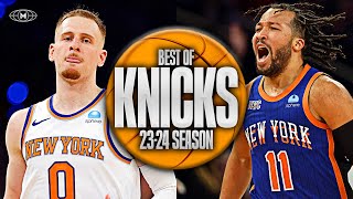 New York Knicks BEST Highlights amp Moments 2324 Season [upl. by Dorreg]