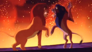 Simba Vs Scar Final Battle In Slowmotion Lion King [upl. by Bevis]