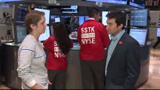 Interview With Shutterstock CEO Jon Oringer at NYSE [upl. by Audette]