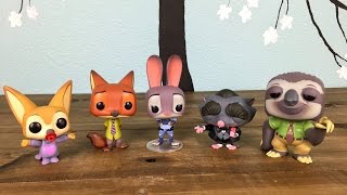 HAVE YOU SEEN IT Zootopia Funko Pop Figures [upl. by Novoj]