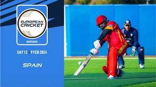 🔴 ECS Spain 2024  Day 12  T10 Live Cricket  European Cricket [upl. by Gnehc295]