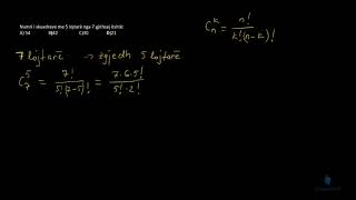 Matematikë  Ushtrime Probabilitet dhe statistikë 1 [upl. by Web]