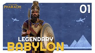 Total War Pharaoh Dynasties is Almost a New Game Entirely  Legendary Babylon Lets Play E01 [upl. by Tibbitts208]