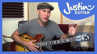 How to Tune Your Guitar To Drop D Tuning  Guitar Lesson ES021 [upl. by Kristyn]