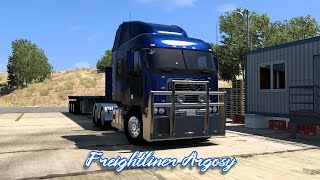 Driving the Freightliner Argosy in American Truck Simulator [upl. by Nylasoj552]