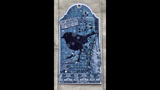 Woodware Christmas Robin Tag [upl. by Lalage]