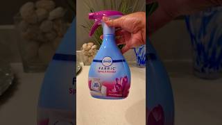 Febreze Fabric Refresher spray for bathroom shower curtain amp rug🚽🛁🌸 febreze small spaces [upl. by Corabella]