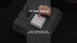 4 Linear Switches being this different│Cherry MX Black│Outemu Peach│TTC Gold Pink V2│MMD Princess [upl. by Kenji]