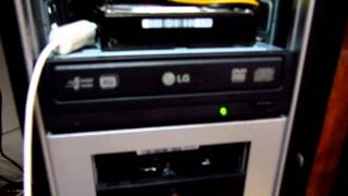 Noisy DVD drive Windows installation [upl. by Halilahk]