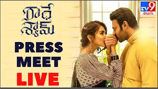 Radhe Shyam Press Meet LIVE  Prabhas  Pooja Hegde  TV9 ET [upl. by Kellia]