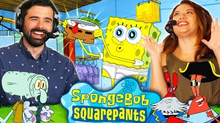 We Watched SPONGEBOB SEASON 6 EPISODE 15 AND 16 For the FIRST TIME SPONGEBOB ROUND PANTS [upl. by Atteyram]