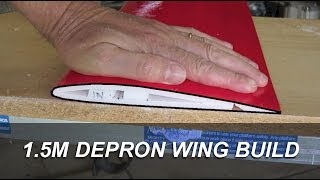 Depron wing build [upl. by Sidwohl]