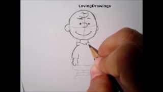 Learn to draw Charlie Brown [upl. by Yramanna]