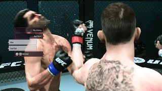 Cory sandhagen striking display vs dominick cruz  UFC5 online [upl. by Stevena]