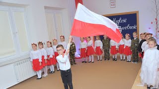 Patriotyczny Występ Przedszkolaków Święto Niepodległości w Przedszkolu Publicznym Nr 1 [upl. by Margarethe]